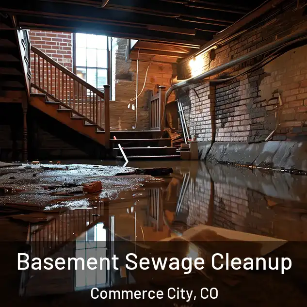  Basement Sewage Cleanup Commerce City, CO