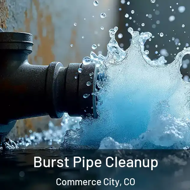  Burst Pipe Cleanup Commerce City, CO