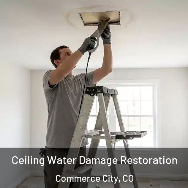  Ceiling Water Damage Restoration Commerce City, CO