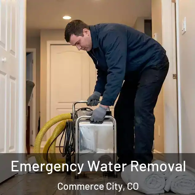  Emergency Water Removal Commerce City, CO