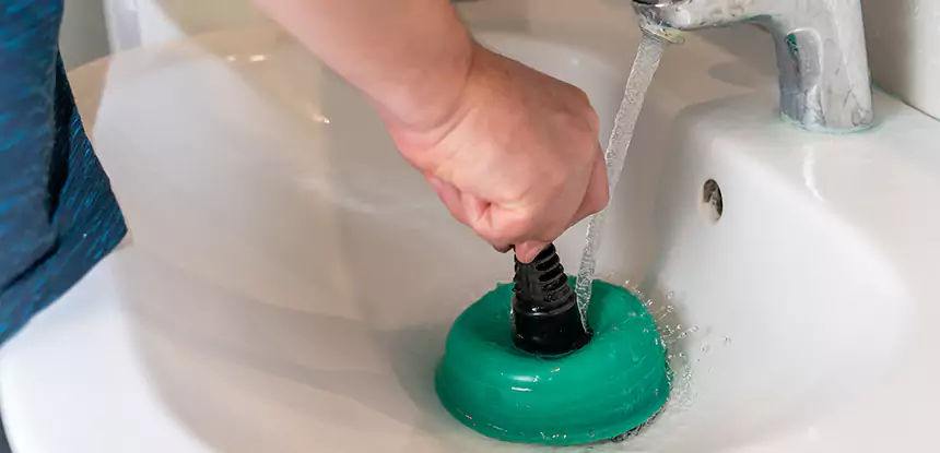 Sink Standing Water Blockage Removal in Commerce City