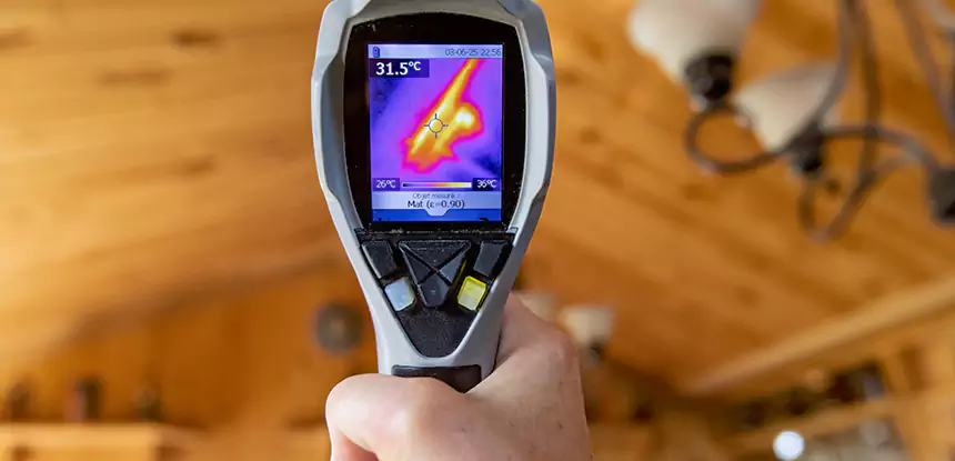Infrared Camera Roof Leak Detection in Commerce City