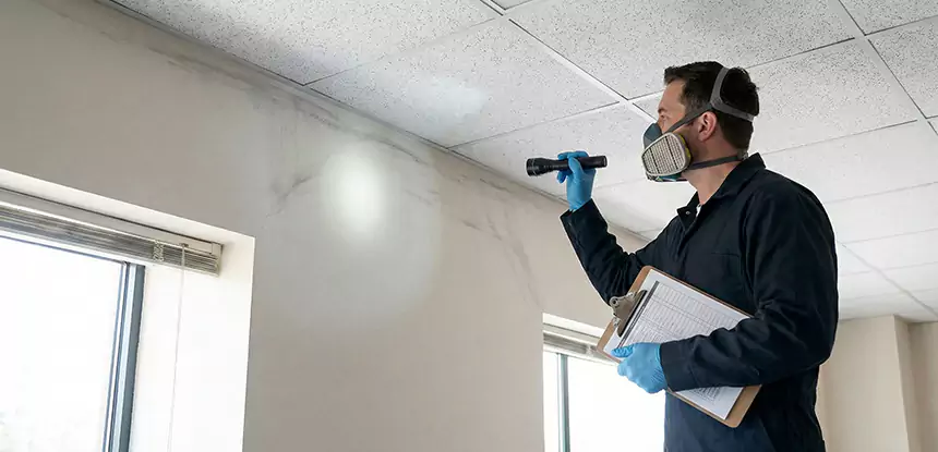 Ceiling Water Damage Inspection in Commerce City