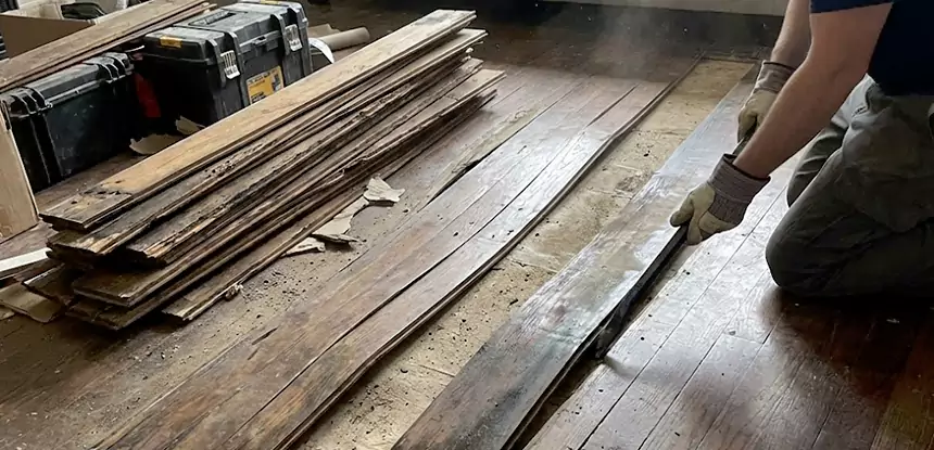 Wood Veneer Water Damage Repair Commerce City