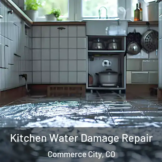  Kitchen Water Damage Repair Commerce City, CO