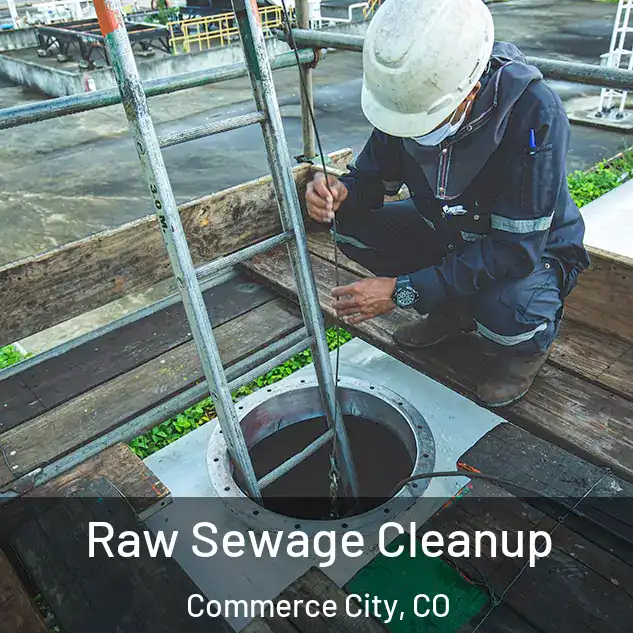  Raw Sewage Cleanup Commerce City, CO