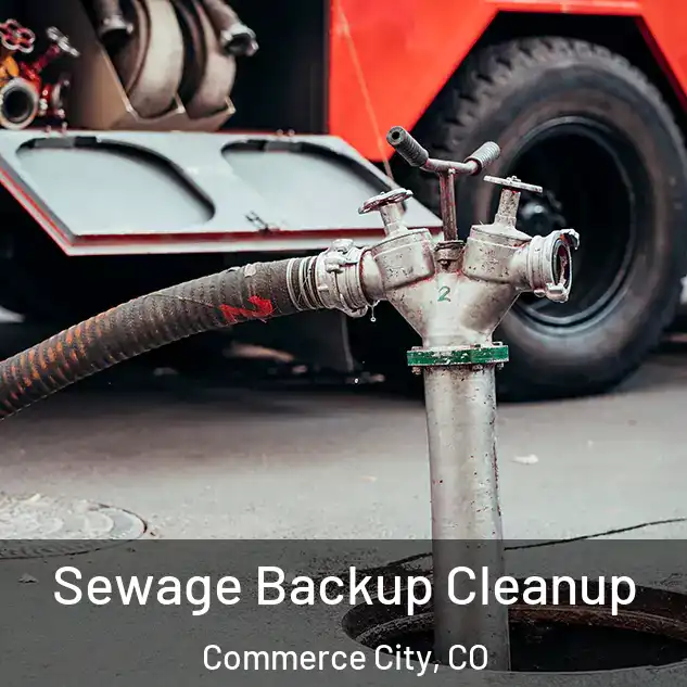  Sewage Backup Cleanup Commerce City, CO