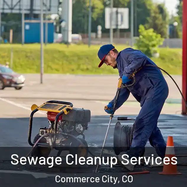  Sewage Cleanup Services Commerce City, CO