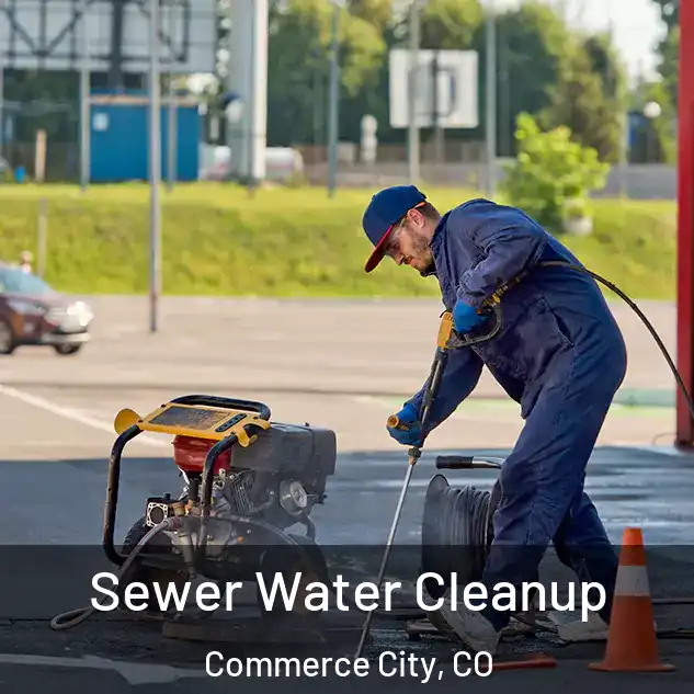  Sewer Water Cleanup Commerce City, CO