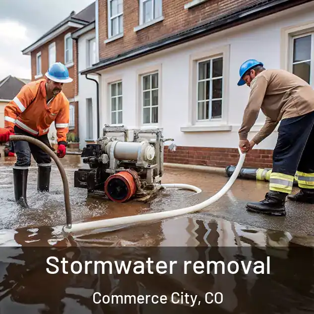  Stormwater removal Commerce City, CO