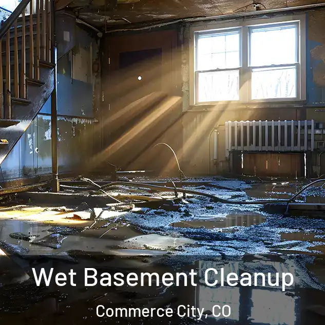  Wet Basement Cleanup Commerce City, CO